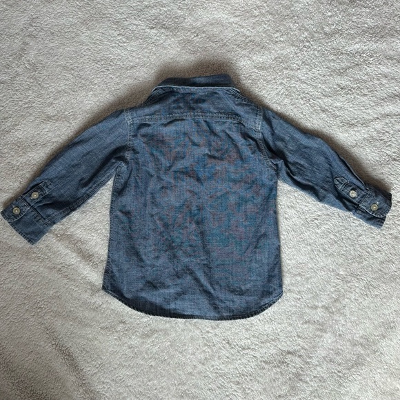 Crewcuts Denim Button Down Shirt - Picture 5 of 7